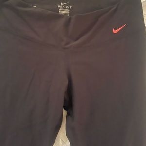 NIKE gym pants . Worn in decent shape. Too big on me
